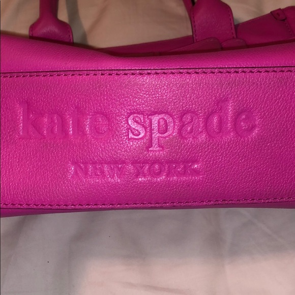 Hot Pink Kate Spade Bag - Picture 4 of 4
